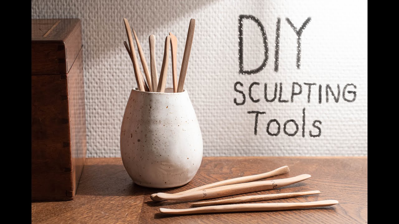 How To Make Your Own SCULPTING TOOLS 