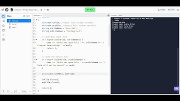 55. Passing file stream to functions