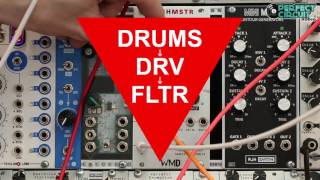 WMD TRSHMSTR モジュラー ディストーション フィルター シンセ WMD TRSHMSTR— Clockface Modular