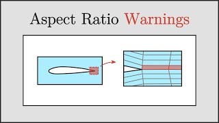 [CFD] Aspect Ratio Warnings in CFD