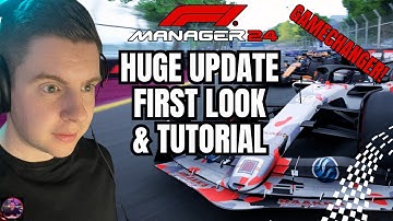 F1 Manager 24 GREATEST EVER UPDATE! First Look & Tutorial