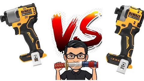 New DeWalt Impact Driver Showdown DCF840 VS DCF850