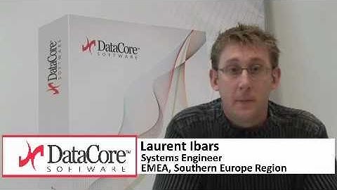 DataCore Storage Virtualization Software - Laurent Ibars - SANsymphony-V: Part 3 (French)