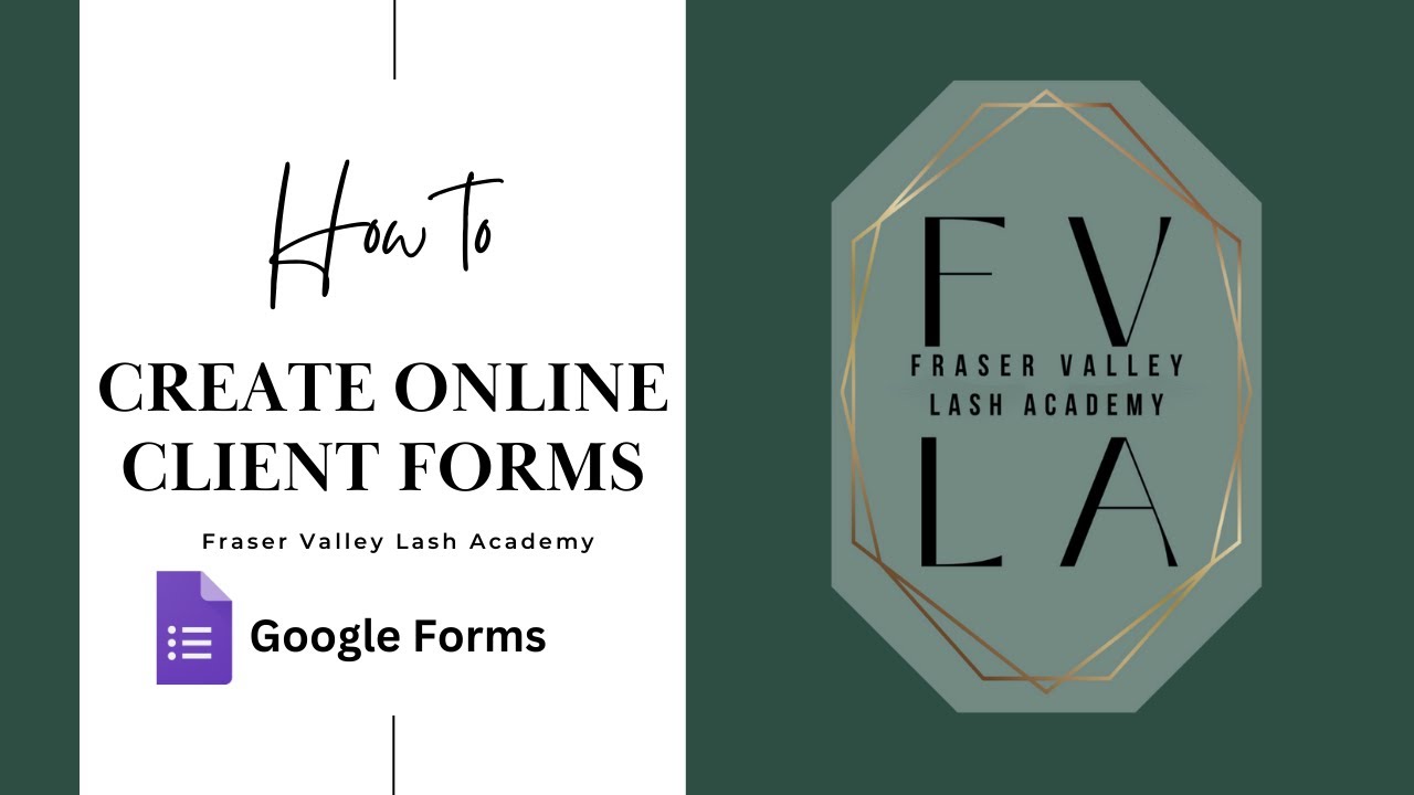 Creating Online Consultation Forms Using Google Forms - YouTube