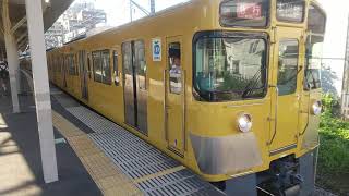 【発車】花小金井駅を西武2000系急行本川越行きが発車　ミニ１６２