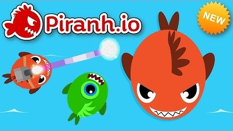 BECOME THE BIGGEST PIRANHA!! | Piranh.io Gameplay