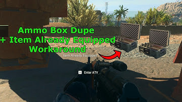 Munitions Box Glitch Item Already Equipped FIX + DUPE   Warzone 2.0 DMZ