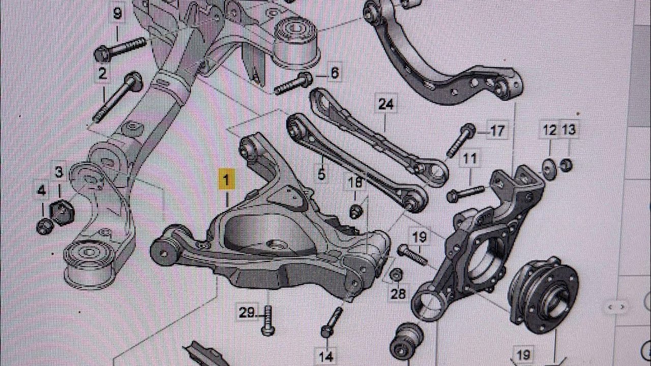 Helpful tips when replacing rear, lower control arm, Audi or Volkswagen. 