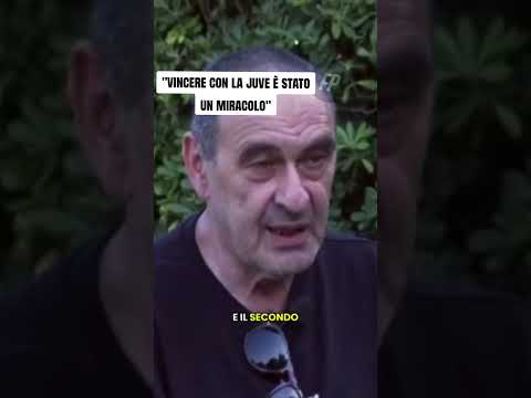 Video Per Sarri è stato un miracolo vincere lo scudetto con la Juve#sarri #juventus #intervista