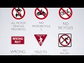 USA Traffic rules & Road Signs