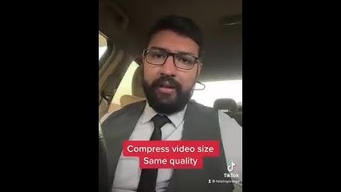 How to compress video size #helpingorange #tips #tricks #video #software #ai ¦ Muddaser Al #shorts