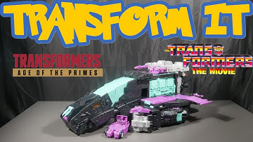Transform It Transformers Age of The Primes Titan Class Trypticon & Full Tilt