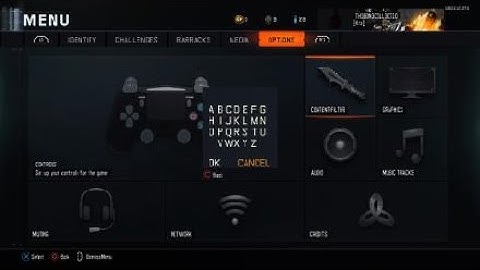 Black ops 3 hidden menu
