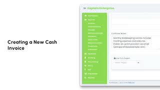 How to Create a Cash Invoice
