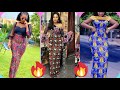 25 magnifiques longue robe droite super tendance en pagne. Mode africaine