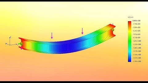 Chapter 16  Calculating beam under distributed load analytically and with SolidWorks Simulation