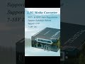 Visual Smart Management Media Converter - DDM Data Reading | Gigabit 2.5G 10G PoE Switch | OEM