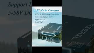 Visual Smart Management Media Converter - DDM Data Reading | Gigabit 2.5G 10G PoE Switch | OEM