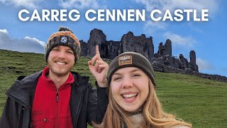 Exploring Wales' most romantic ruin (with hidden cave!)