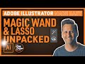 Explore the Magic Wand & Lasso Tools in Adobe Illustrator CC