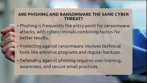 Are Phishing And Ransomware The Same Cyber Threat? - Talking Tech Trends