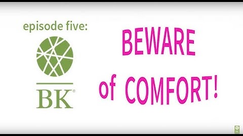You, Unstuck: Beware of Comfort!