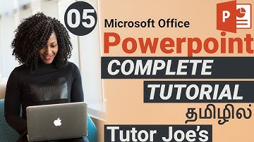 Insert Menu Microsoft Office PowerPoint | தமிழில் Microsoft Office PowerPoint கற்றுக்கொள்ள| Part -5