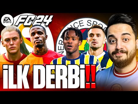 GALATASARAY vs FENERBAHÇE AMA GALATASARAYDA OYNUYORUZ! (İNANILMAZ) Fifa 24 Oyuncu Kariyeri