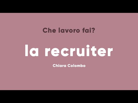 Video: Come diventare un consulente di reclutamento?