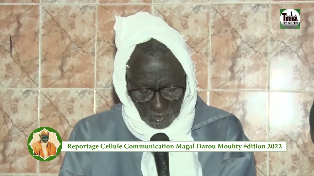 Serigne Khalid Mbacké Fils Cadette de Mame Thiérno Magal Darou Moukhty 1443H 2022 Cellule Com