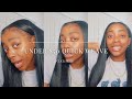 HOW TO: MIDDLE PART QUICK WEAVE W/ LEAVE OUT UNDER $50!