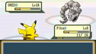 Pokemon Fire Red Walkthrough Part 6:VS Brock