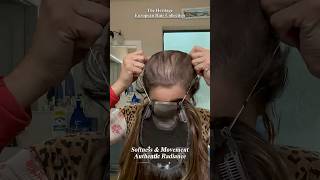 Soft &amp; Dynamic European Hair Topper for Authentic Radiance | UniWigs Upgrade Courtney
