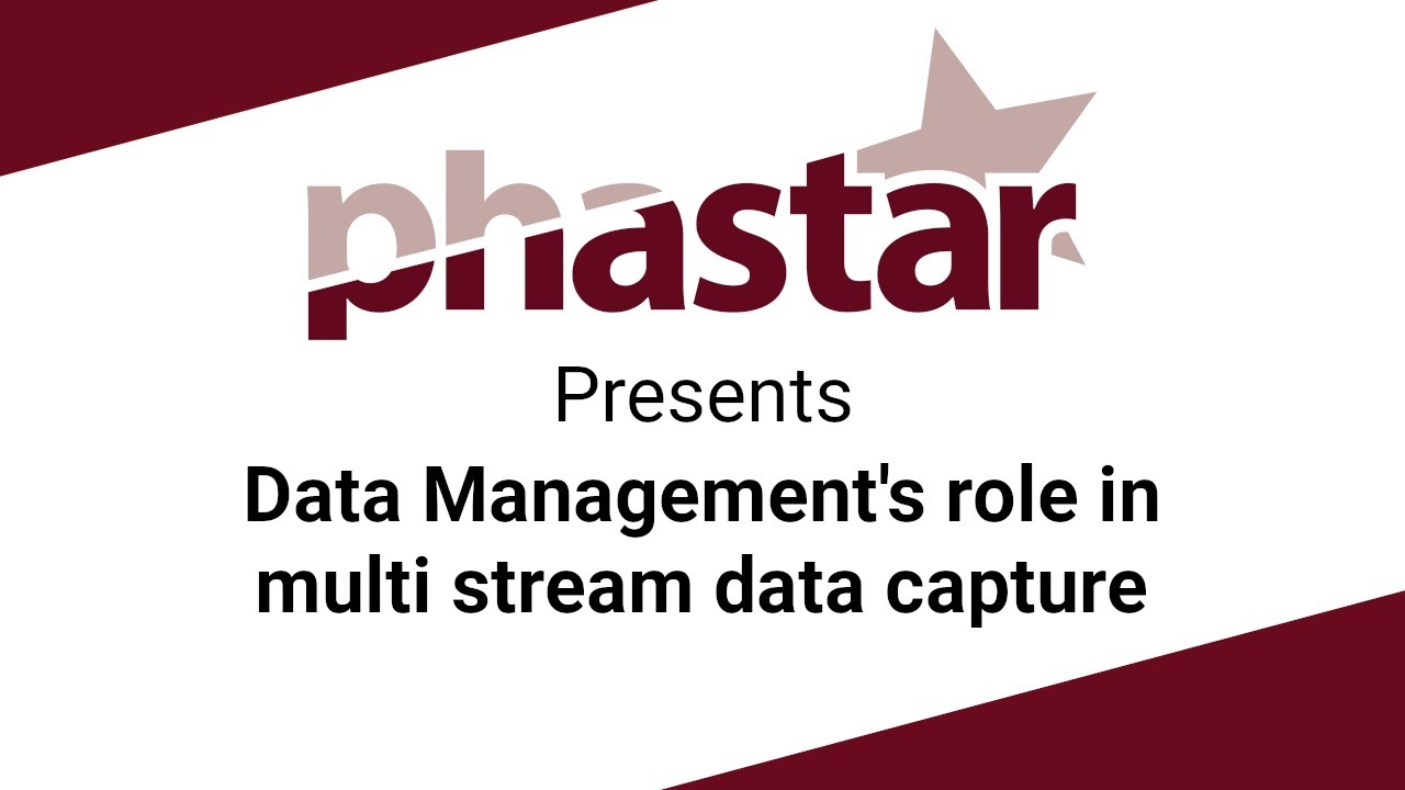 Presentation: Data Management’s role in multi stream data capture