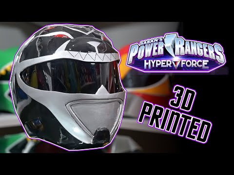 Power Rangers Hyperforce Black Ranger Helmet