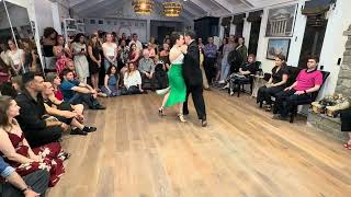Anna & Cristian dancing Tango (Salon), May 2025