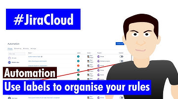 Jira Cloud Automation - Labels to organise rules