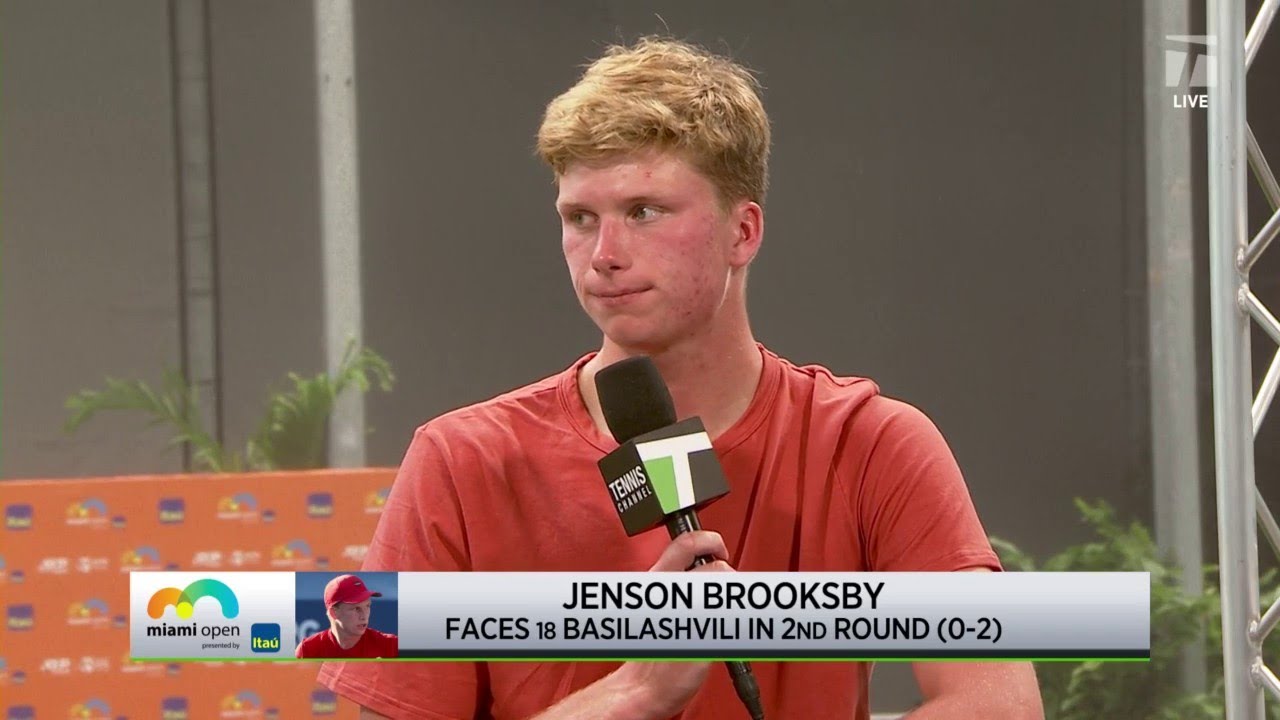 INTERVIEW Jenson Brooksby Miami 2R Win