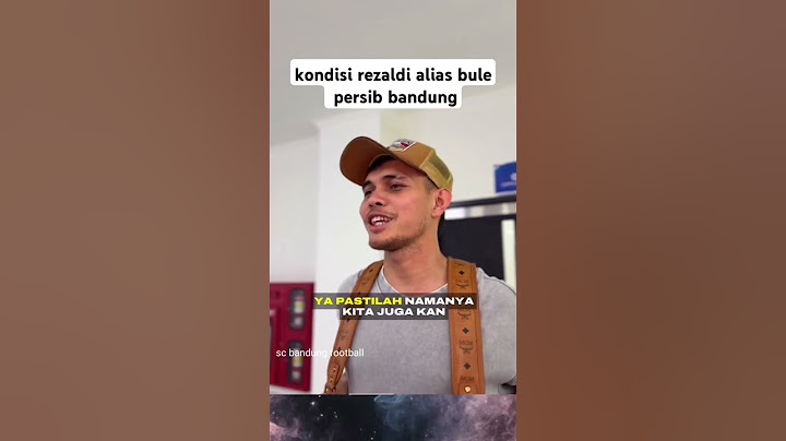 kondisi rezaldi alias bule persib bandung | rezaldi hehanussa #persib #persibbandung
