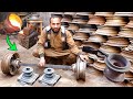 Manufacturing Of Rickshaw Wheel Hub Casting And Main Center Axle Production | Full Process