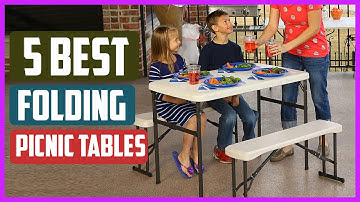 Top 5 Best Folding Picnic Tables in 2021 Review