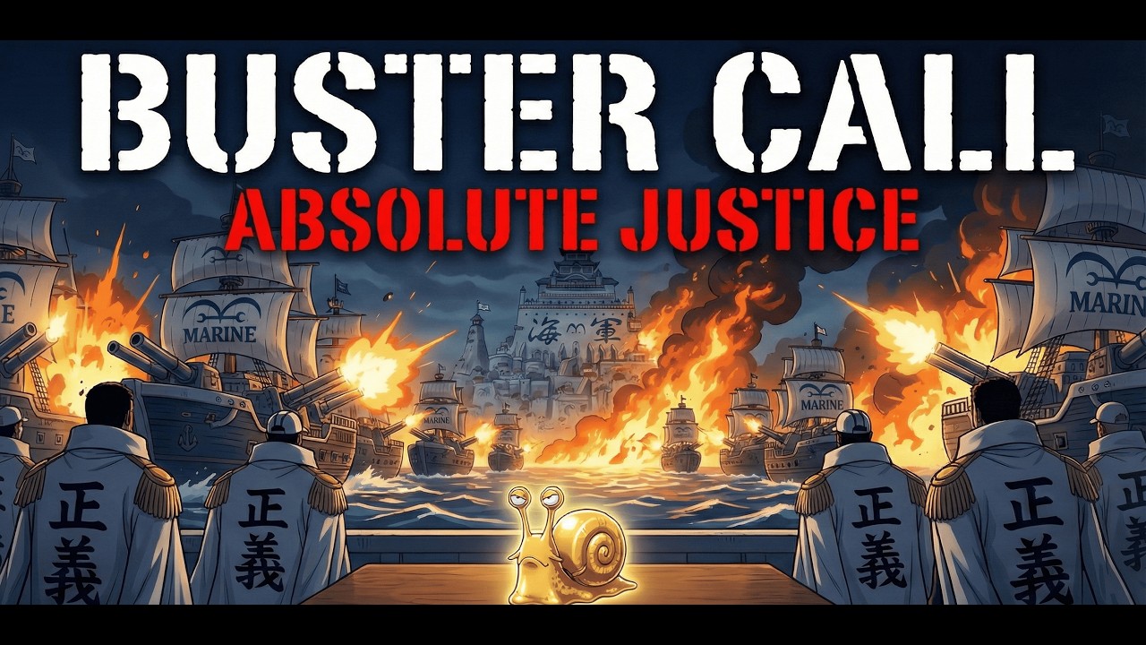 BUSTER CALL: ABSOLUTE JUSTICE 🚨🚢 | One Piece Marine Theme
