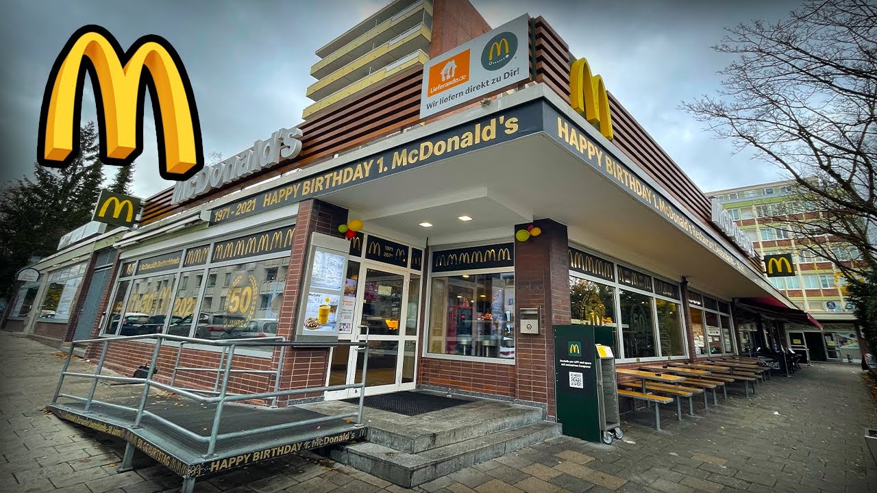 Ich teste den ÄLTESTEN McDonalds Deutschlands - YouTube