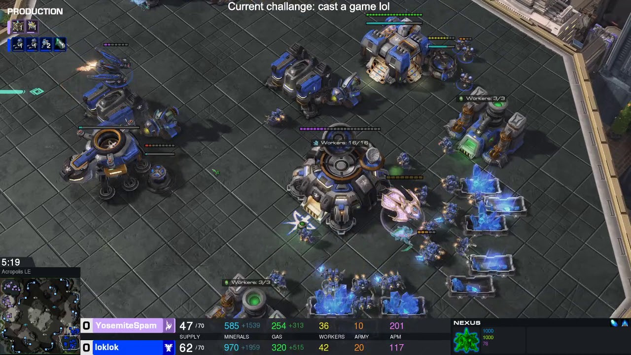 Random challenges in StarCraft 2! - YouTube