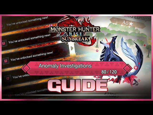Level 200 A5 Anomaly Investigation - Monster Hunter Rise: Sunbreak