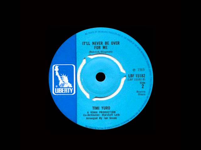 Timi Yuro - It'll Never Be Over For Me