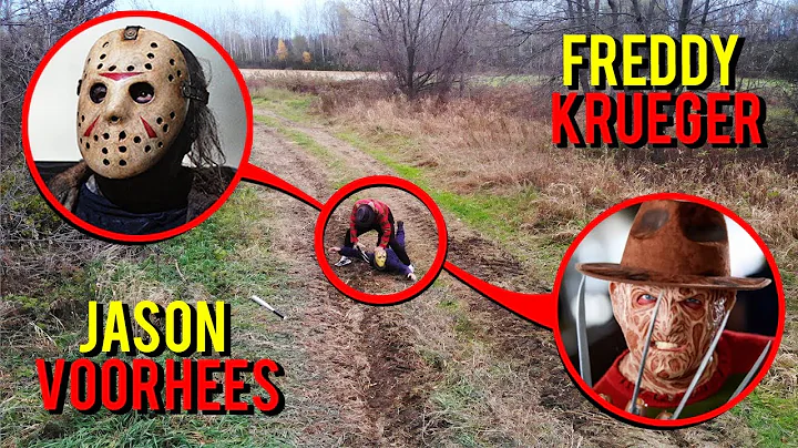 DRONE CATCHES JASON VOORHEES AND FREDDY KRUEGER AT...