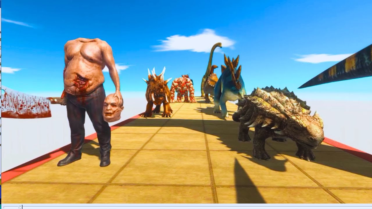 RUNNING THROUGH WALLS - Animal Revolt Battle Simulator