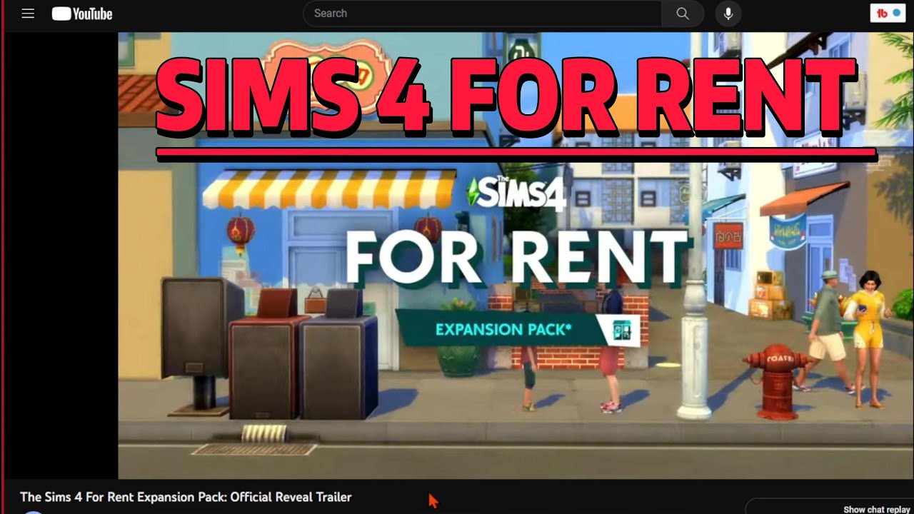 For Rent Pack (My Reaction) The Sims 4 For Rent Expansion Pack: Official Reveal ...