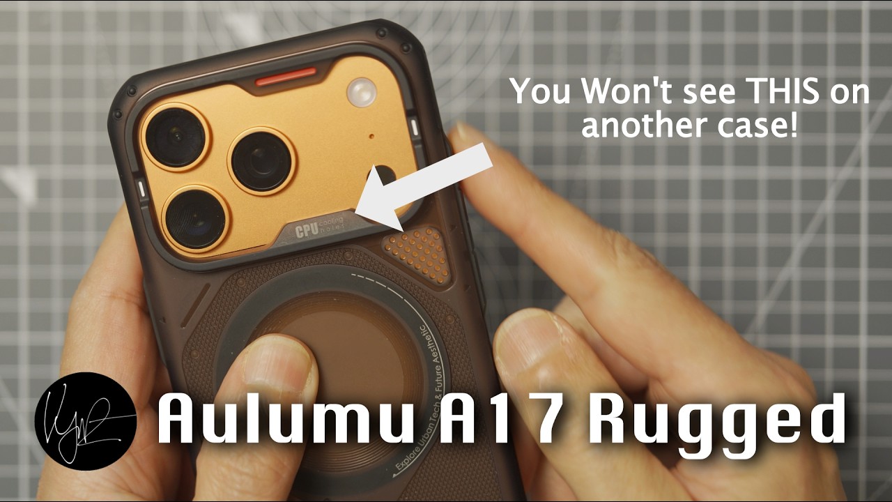 Обратите внимание на прочный чехол Aulumu A17 для iPhone 17 Pro цвета «Космический оранжевый»!